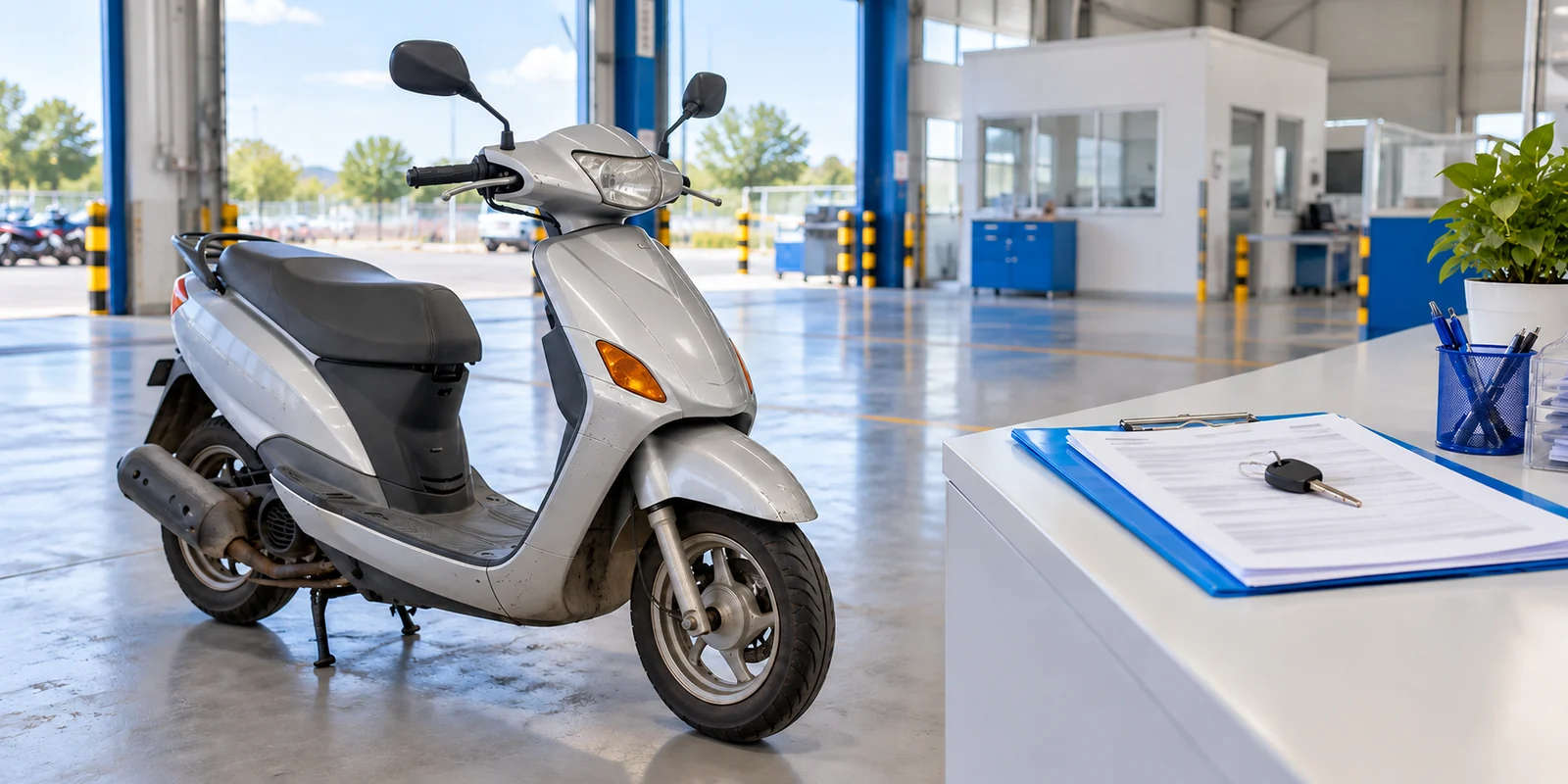 Demolizione scooter 50 e ciclomotori