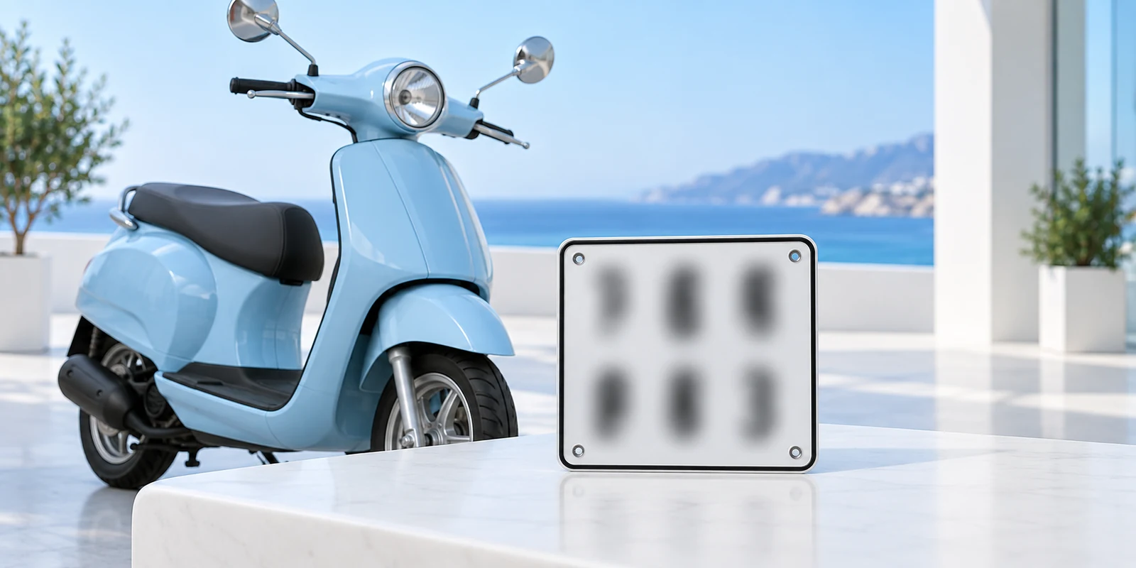 Targa scooter 50 e ciclomotori