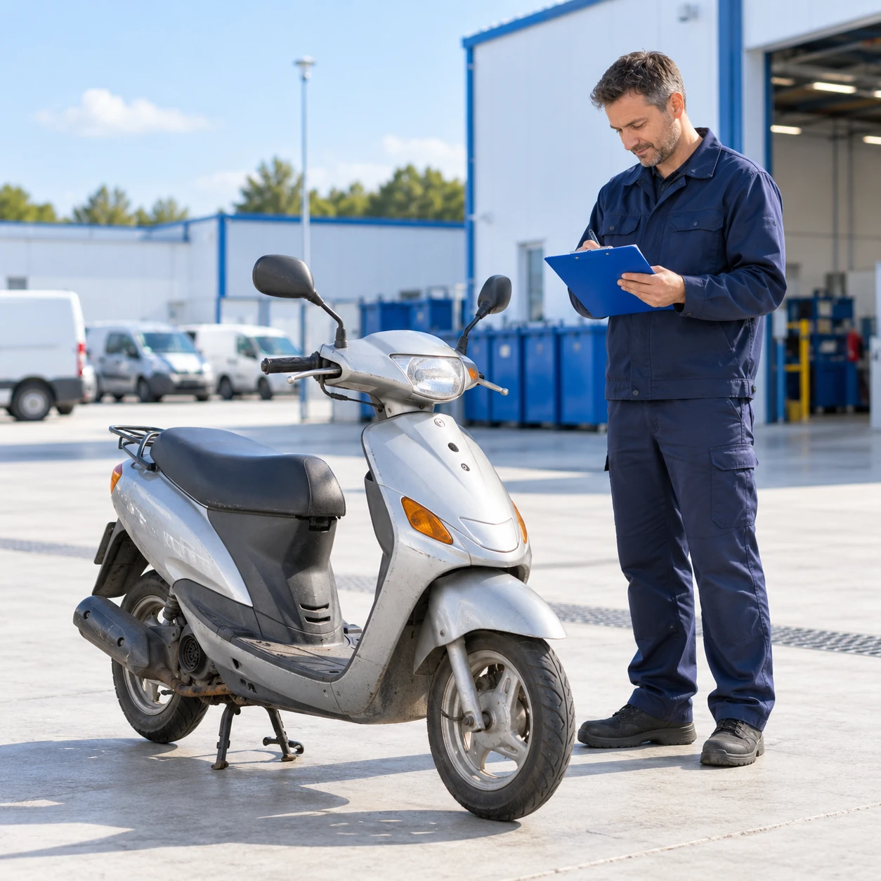 Demolizione scooter 50 e ciclomotori ad Angri