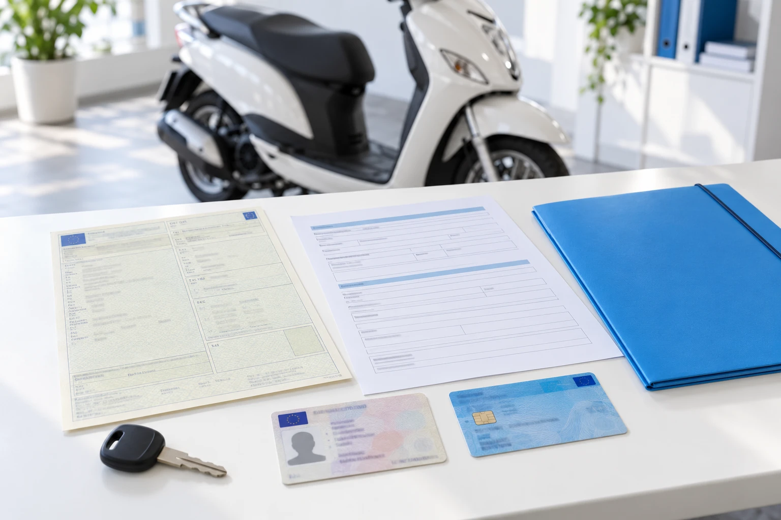Documenti necessari per il duplicato del libretto di uno scooter 50