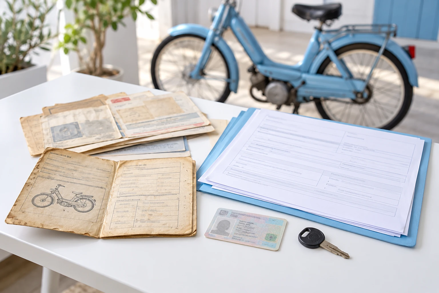 Documenti necessari per regolarizzare un vecchio ciclomotore