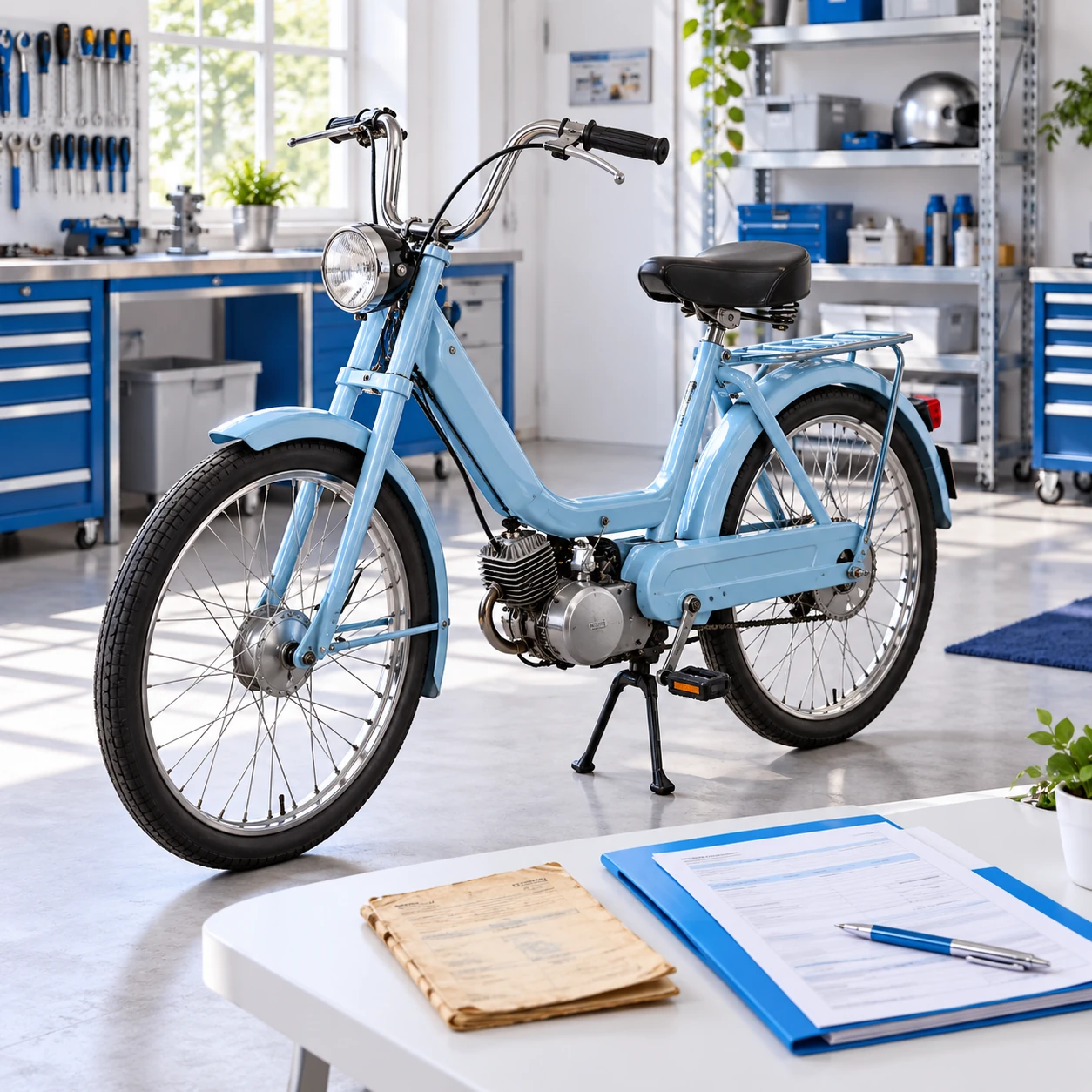 Regolarizzazione vecchi motorini e scooter 50 ad Angri