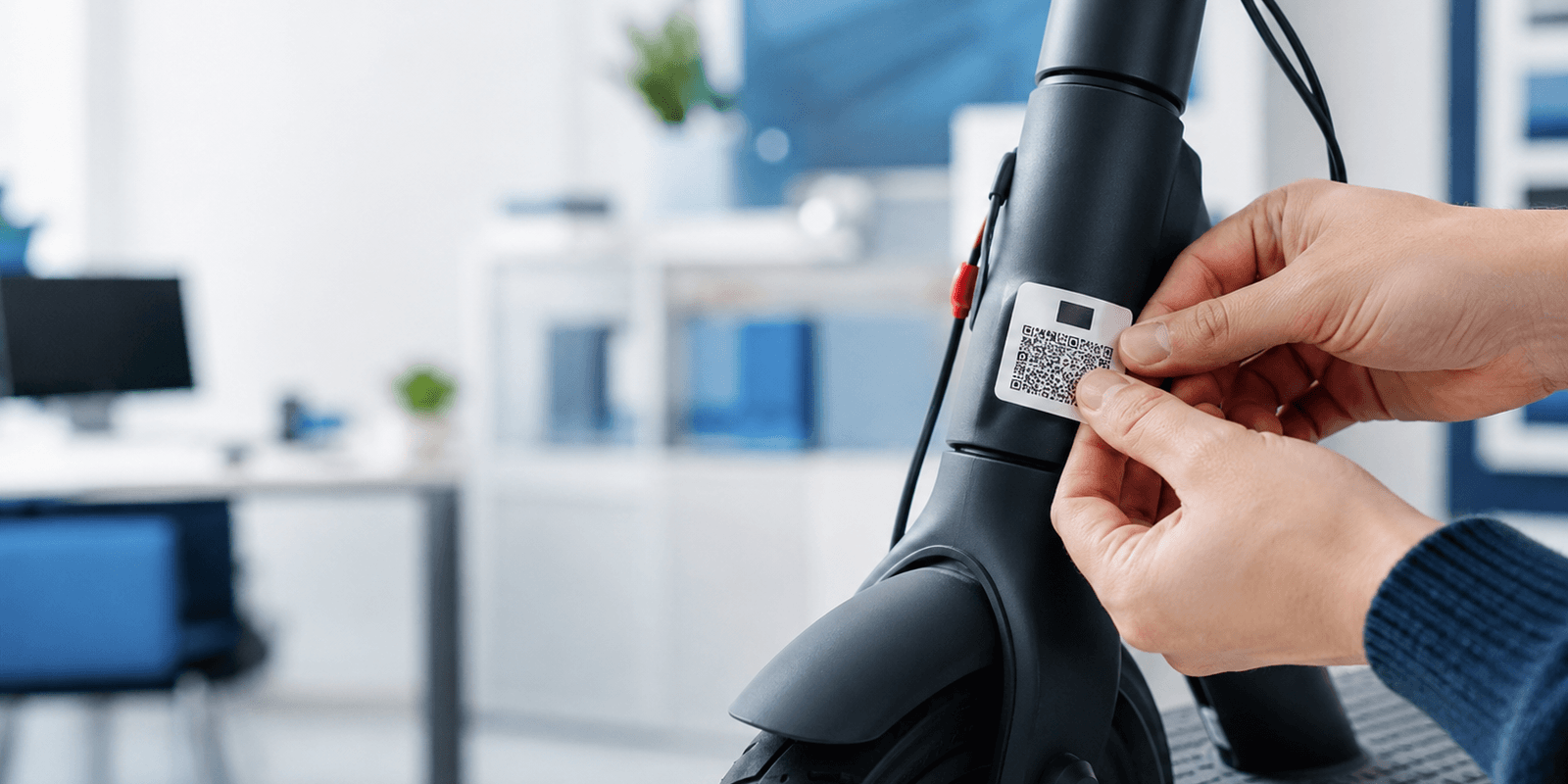 Pratiche e contrassegno monopattini con applicazione QR code